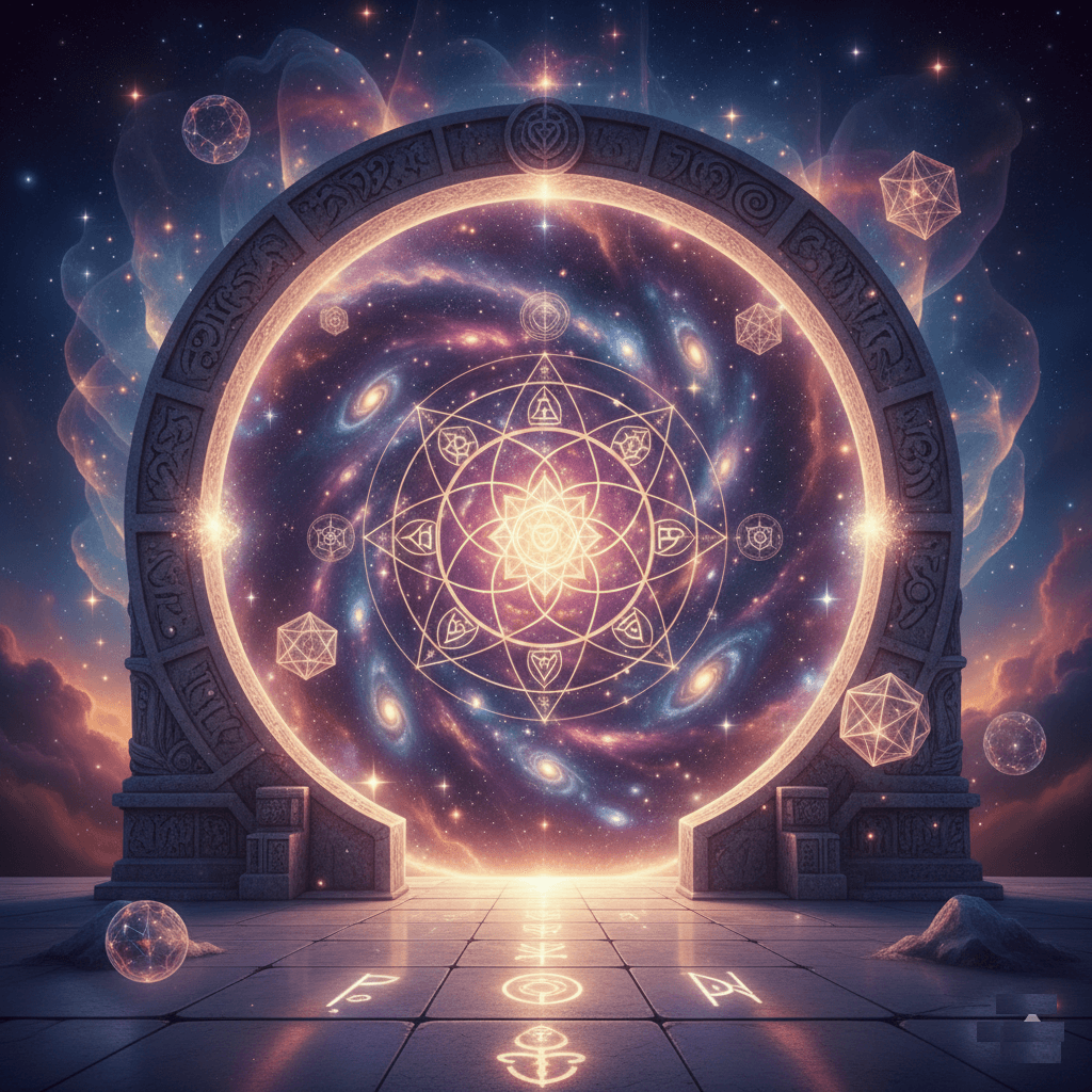 Mystical visualization of spiritual journey - EnigmaVita